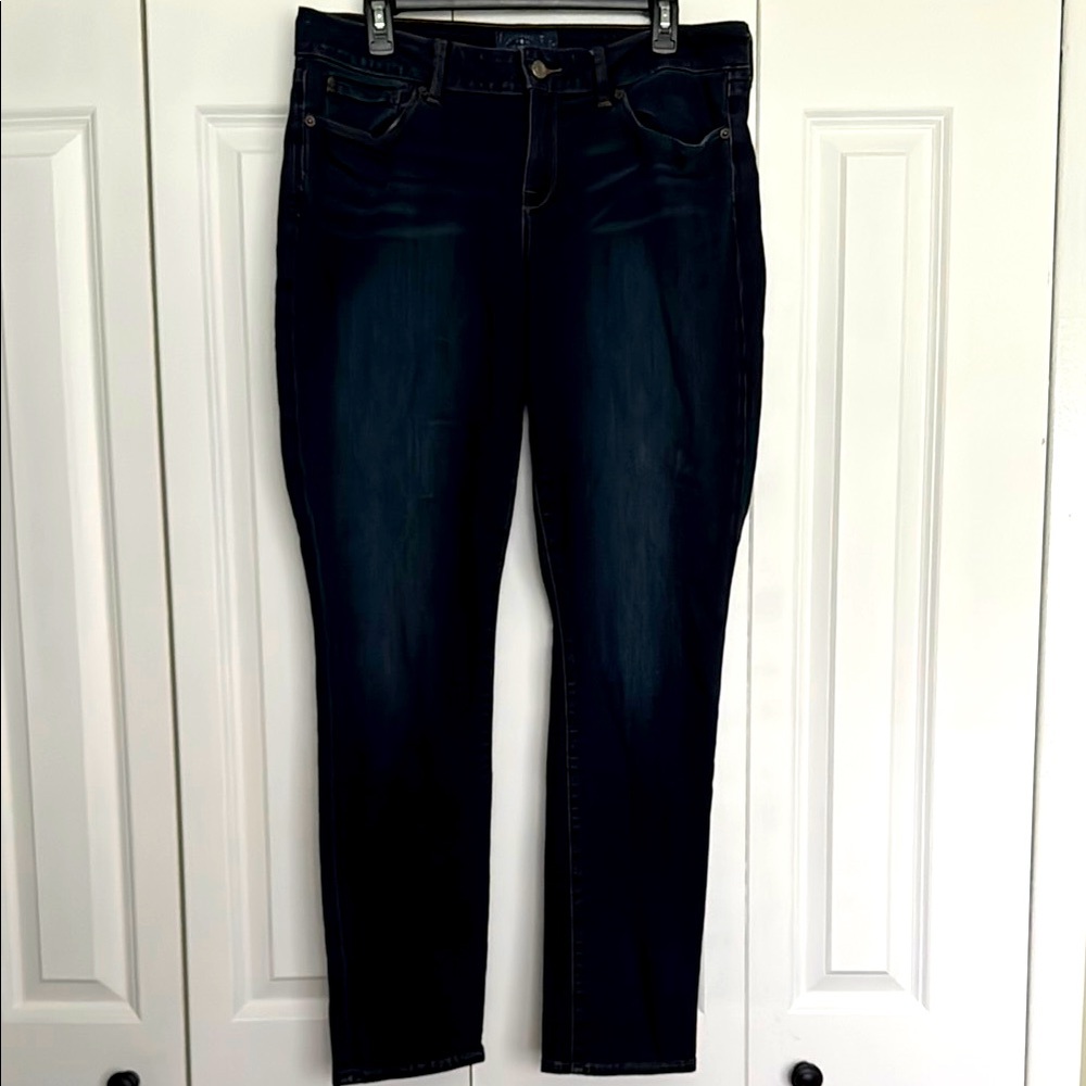 Lucky Brand Blue Skinny Jeans with Stretch Size 14/32 R